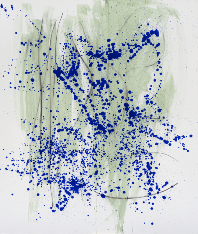 Pattern / 2025 / H 195 x B 165 / acrylic, chalk on canvas